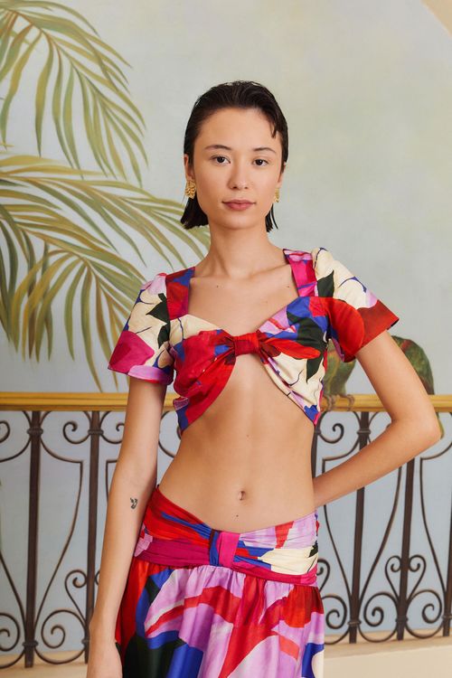Blusa Aquarela Floral