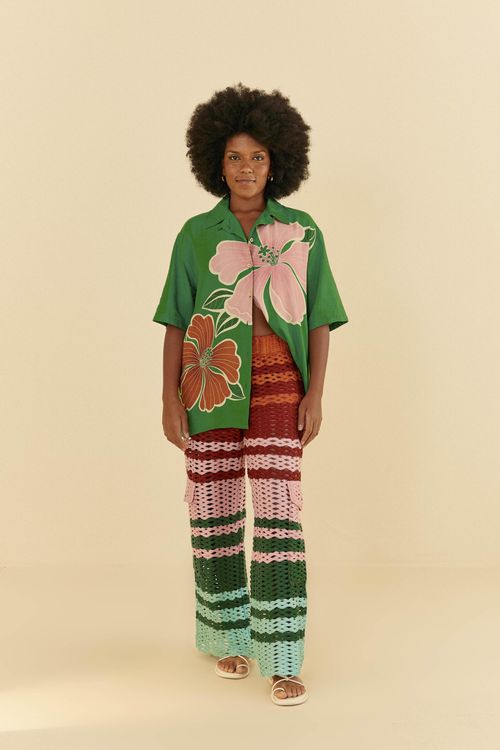 Pantalón Cargo Crochet Raya Honolulu