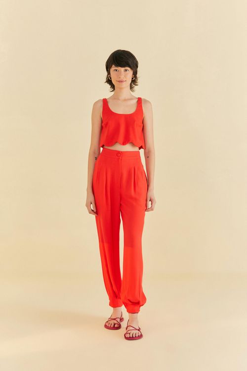 Pantalón Zanahoria Pregas
