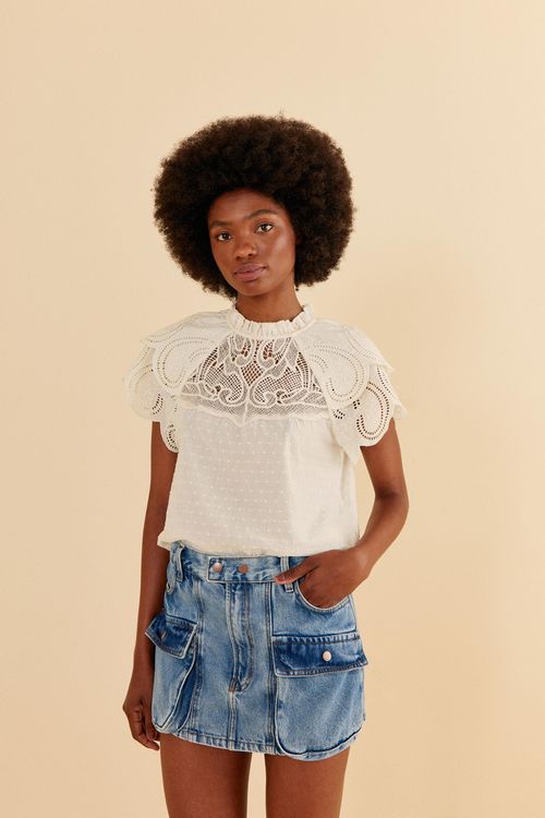 Falda Jeans Cargo