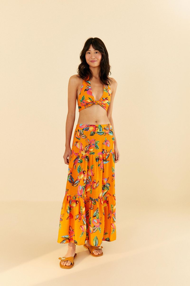 Conjunto-de-top-y-falda-larga-estampados-con-frutas-y-hojas.
