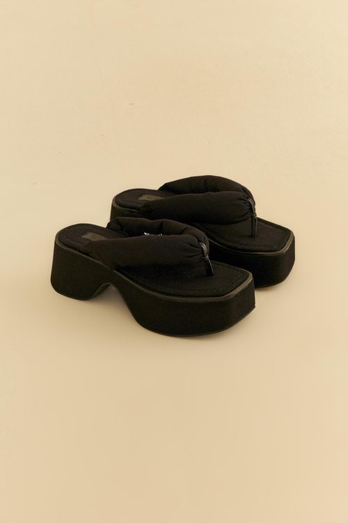 Sandalia Puffer Platform Lisa