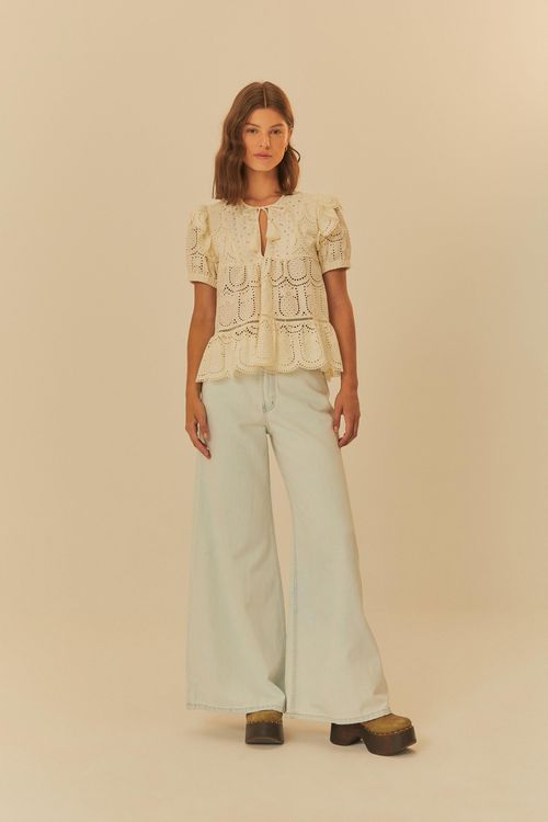 Pantalón Jeans Loose Light