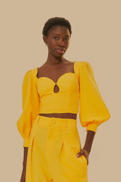 Blusa Escote Mangoes