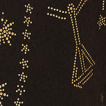 Detalle-de-los-elementos-dorados-de-constelaciones-en-el-pantalon-negro.