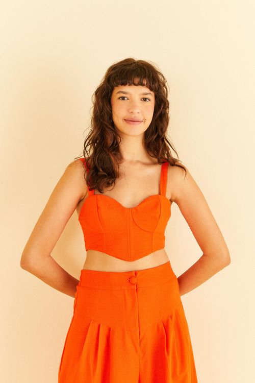 Top Corselet Con Tiras Ajustables