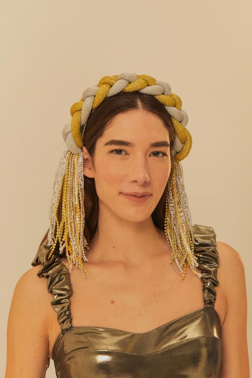 Headpiece Brilhos Rainbow