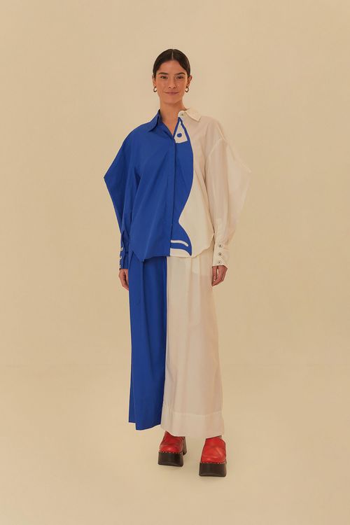 Pantalón Bicolor Sastrería