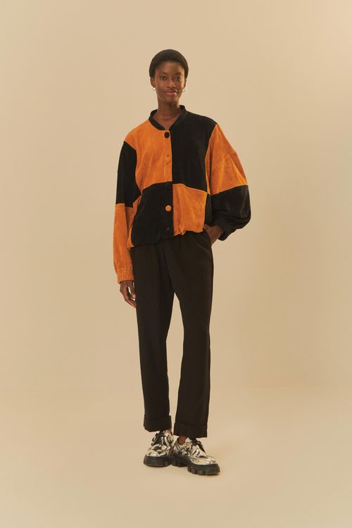 Pantalón Amplio Con Pliegues