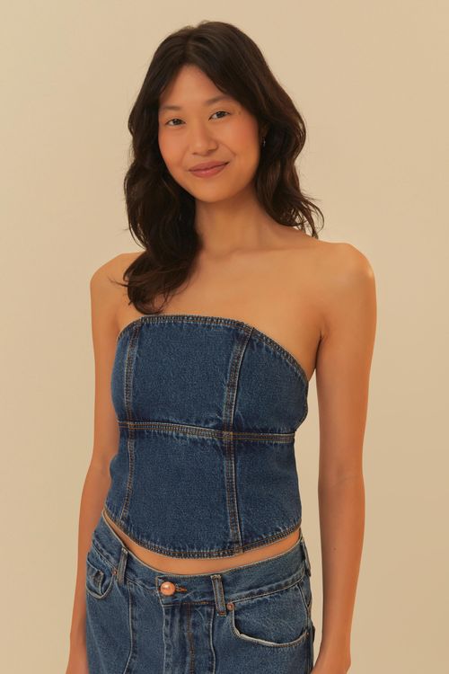 Corsé Jeans Sem Alca