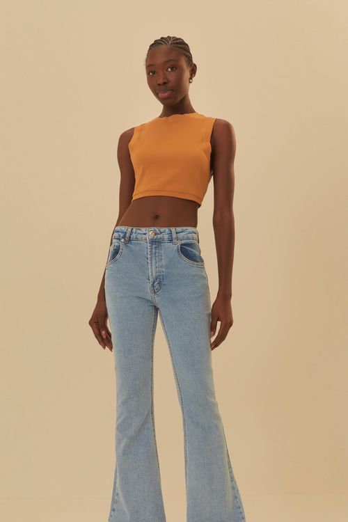 Pantalón Jeans Flare