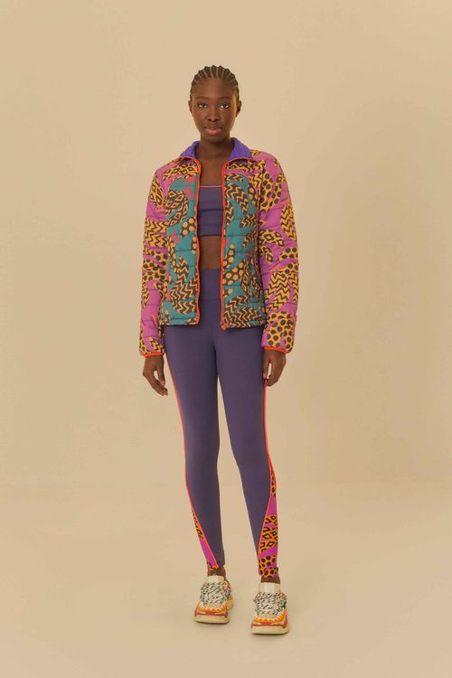 Legging Recorte Vivo Ethnic Bananas