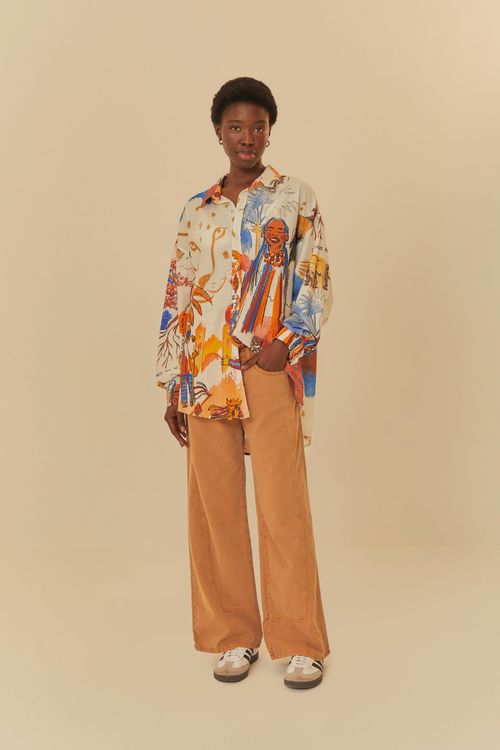 Pantalón Cos Duplo Sarga