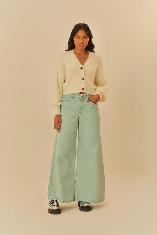 Pantalón Sarga Loose Bisne