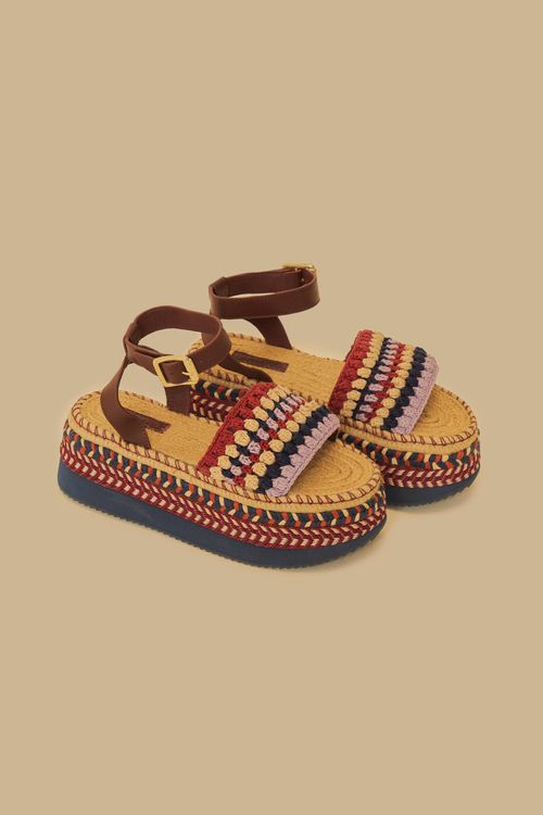 Flatform Croche Artesanal