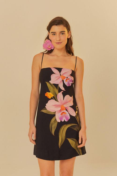 Vestido Corto Orquidea