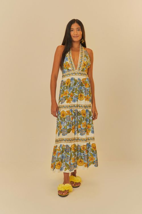 Vestido Largo Naturaleza
