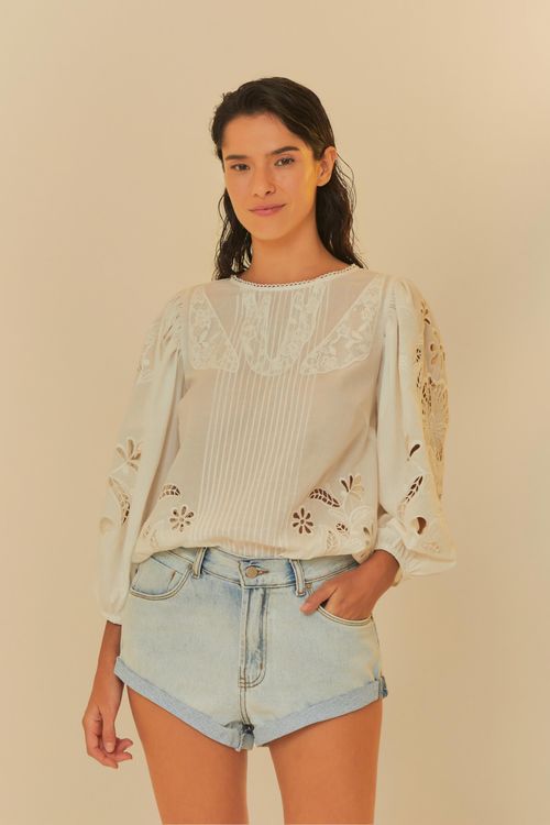 Short Jeans Dobladillo Dobrada