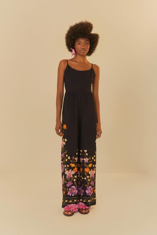 Enterito Pantalona Borboleta Em Flor