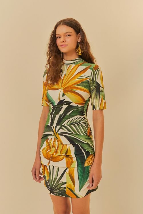 Vestido Corto Funcido Bananarte