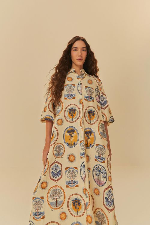 Vestido Cropped Janelas Del Cerrado
