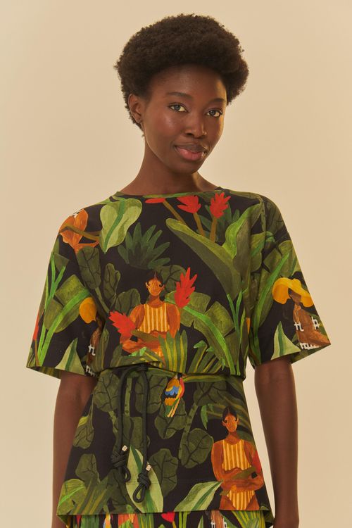 Tshirt Basica Beleza Tropical