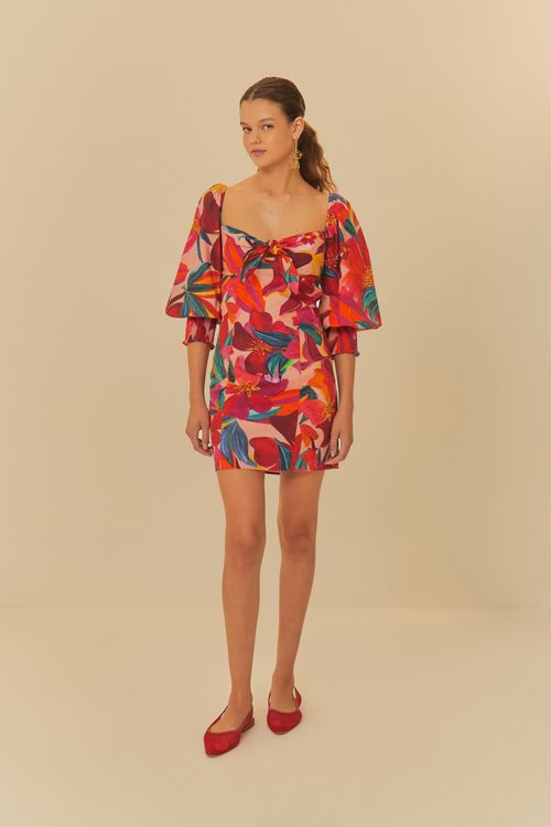 Vestido Corto Floral Erika