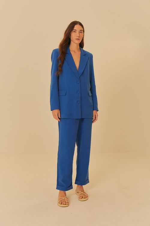 Pantalón Pregas Reta