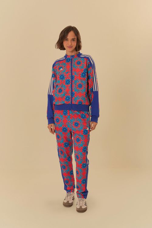 Pantalón Adidas Palm Flower Azul