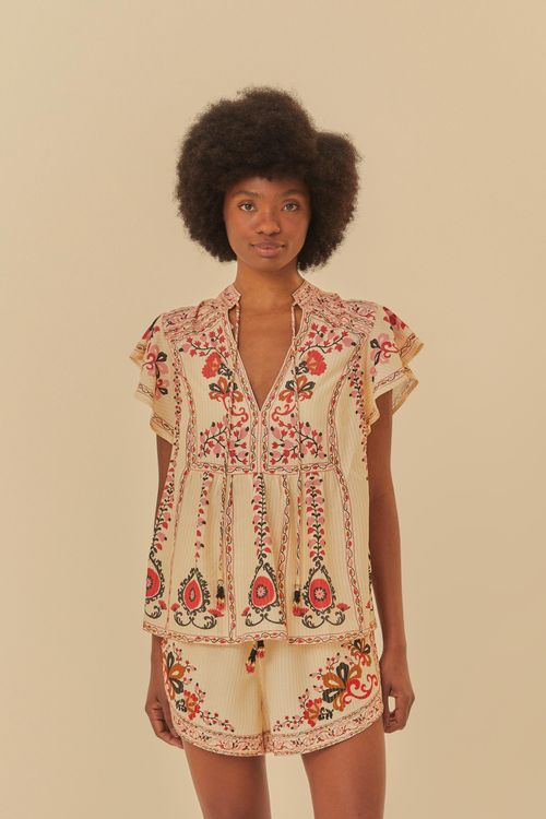 Short Mandala De Anacardo