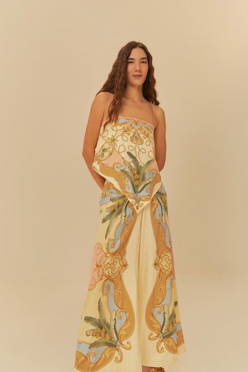 Pantalón Pantalona Realeza De Banana