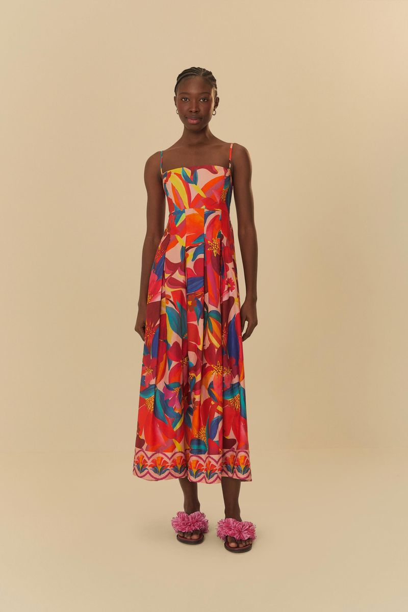 Vista-frontal-del-Vestido-Floral-Erika-destacando-el-estampado-tropical.