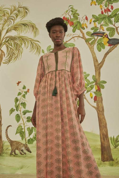 Vestido Cropped Milani Coqueiros Mini