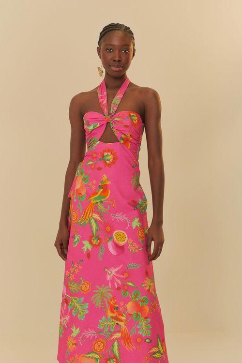 Vestido Cropped Jardín De Frutas