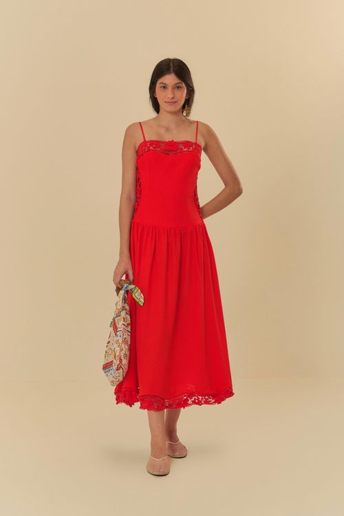 Vestido Artesanal Richelieu Delirio Tropical
