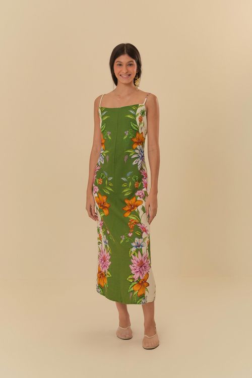 Vestido Midi Delicadeza De Fruta