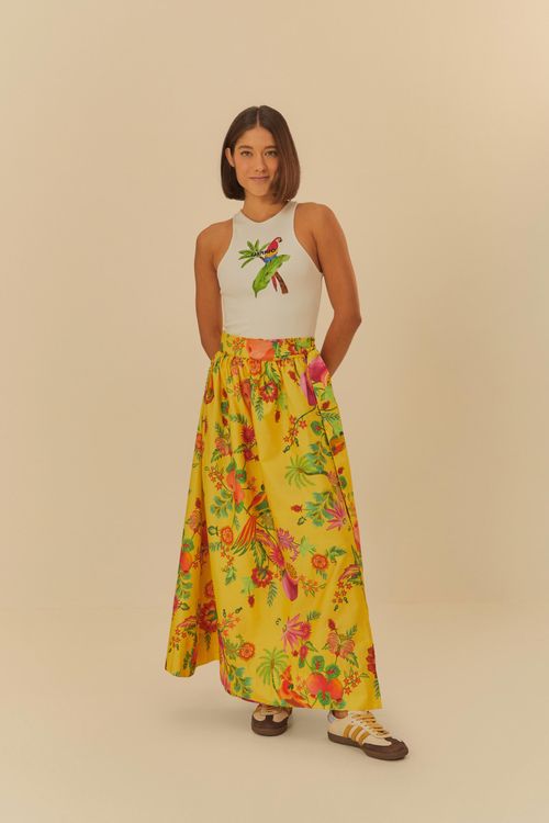 Falda Jardín De Frutas