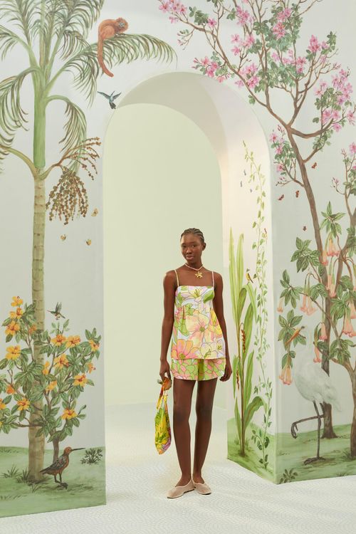 Short Primavera De Cor