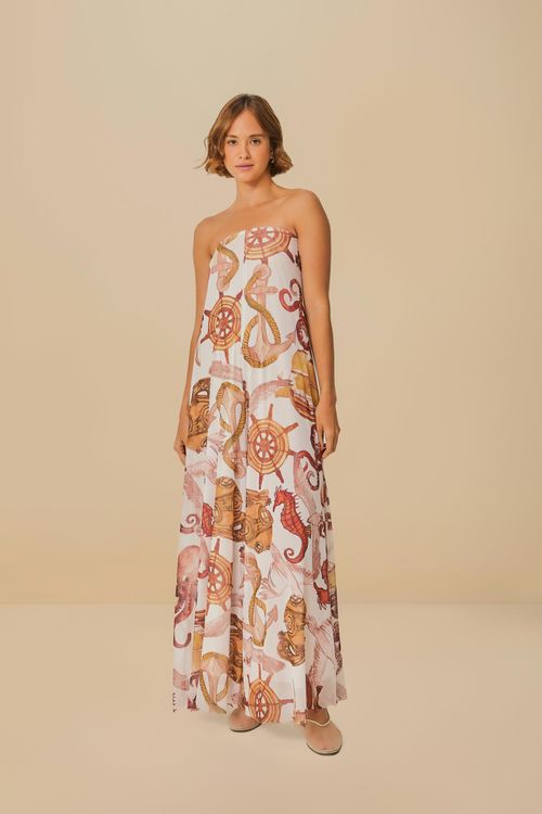 Vestido Midi Maritima