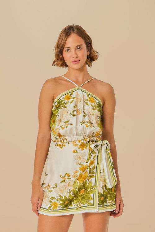 Vestido Pañuelo Ararajuba