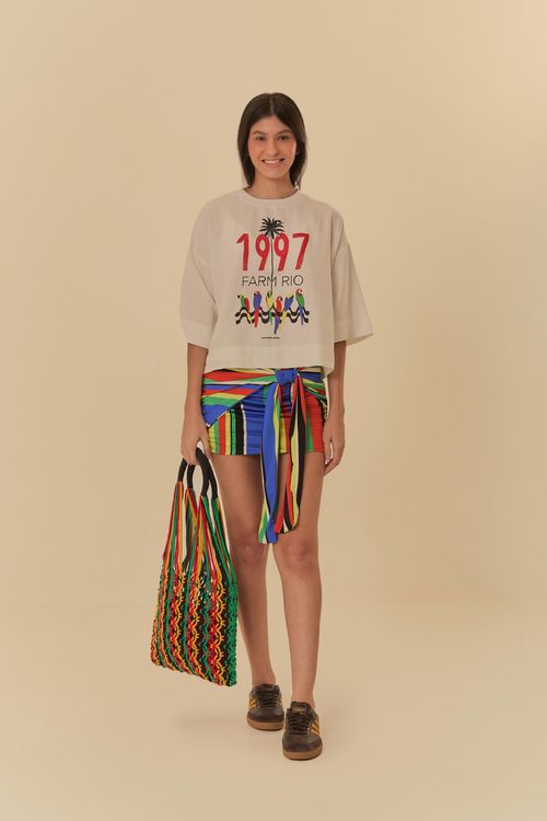 Falda Corta Raya Tucanada