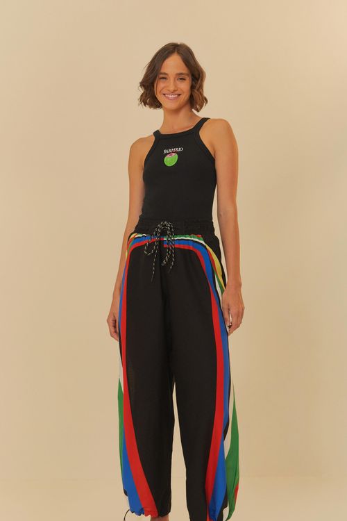Pantalón Recortes Raya Tucanada