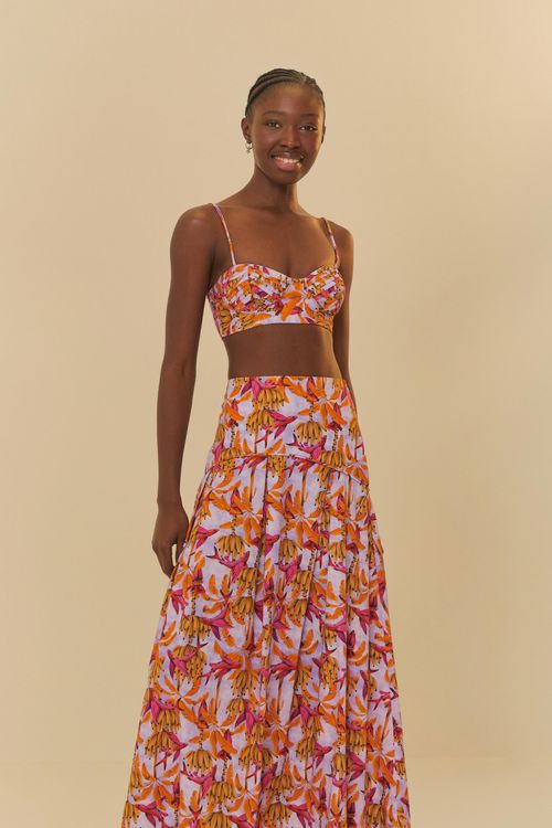 Falda Midi Banana Pingo