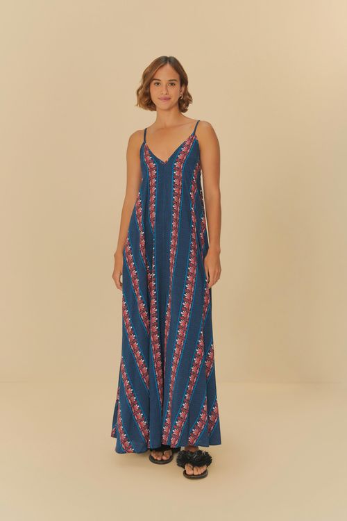 Vestido Flor Em Mosaico s