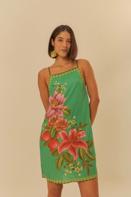 Vestido Corto Fruta De Verano