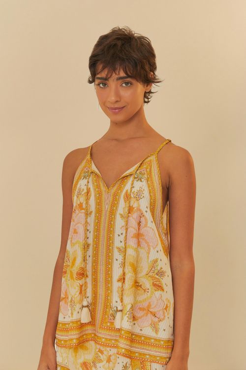 Musculosa Ilha De Flor Lenco