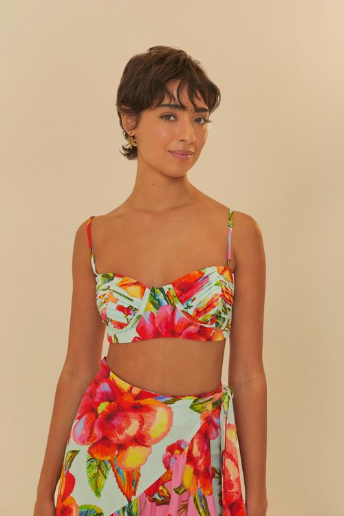 Blusa Manga Flor Ceu