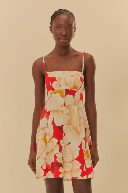 Vestido Corto Tela De Calicó Bella