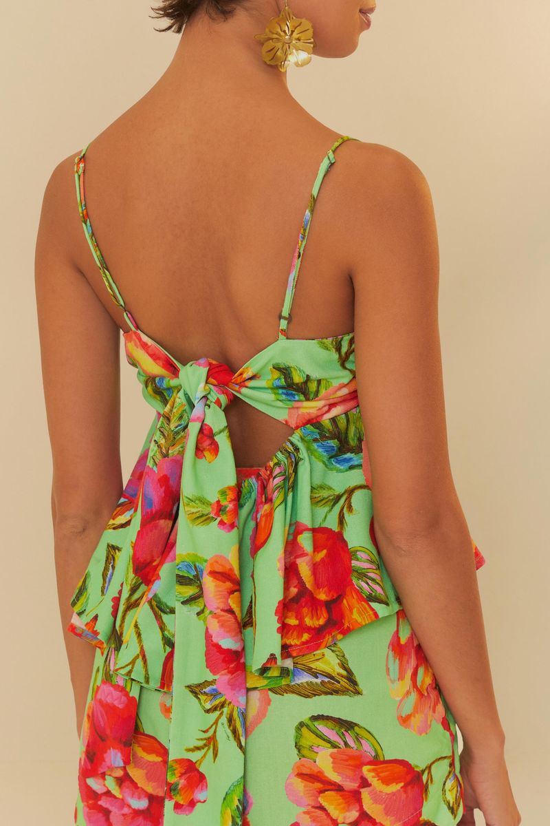 Blusa-de-alca-con-estampado-floral-tropical-vista-de-espalda-mostrando-el-detalle-de-amarre.