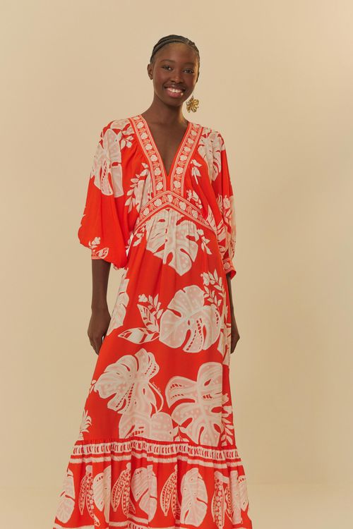 Vestido Corto Folha De Encaje